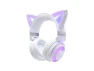Thumbnail Cat Ear Headphones CE White — Wireless Earbuds, YOWU
