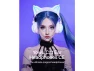 Thumbnail Cat Ear Headphones CE White — Wireless Earbuds, YOWU