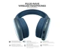 Thumbnail Navy Over-ear Bluetooth Headphones — Wireless Earbuds, Generic Logic, Inc.