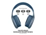 Thumbnail Navy Over-ear Bluetooth Headphones — Wireless Earbuds, Generic Logic, Inc.
