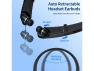 Thumbnail Bluetooth Neckband Headphones with Retractable Earbuds — Wireless Earbuds, Generic Logic, Inc.