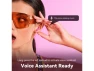 Thumbnail Wireless earbuds, Hot Pink, with mini handbag case and DIY stickers — Wireless Earbuds, Generic Logic, Inc.