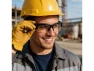 Thumbnail Bluetooth safety glasses with audio headphones and microphone — Smart Glasses, Generic Logic, Inc.