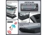 Thumbnail Wireless Mechanical Keyboard, 75% Layout — Bluetooth Keyboard, Generic Logic, Inc.