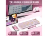 Thumbnail Pink Wireless Mechanical Keyboard — Bluetooth Keyboard, YUNZII
