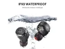 Thumbnail Black Wireless Earbuds — Wireless Earbuds, Mega Brand