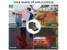 Thumbnail Wireless Driveway Alarm System with 1 Receiver and 2 Sensors — Motion Sensor, Hosmart
