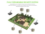 Thumbnail Wireless Driveway Alarm System with 1 Receiver and 2 Sensors — Motion Sensor, Hosmart