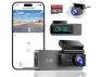 Thumbnail Front and Rear Dash Camera — Dash Cam, WESTWAY