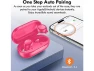 Thumbnail Hot Pink True Wireless Earbuds — Wireless Earbuds, Generic Logic, Inc.
