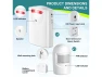 Thumbnail Wireless Driveway Alarm System with Motion Sensor and Receiver — Motion Sensor, Generic Logic, Inc.