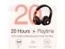 Thumbnail Over-Ear Bluetooth Headphones, Orange — Wireless Earbuds, Generic Logic, Inc.