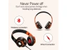 Thumbnail Over-Ear Bluetooth Headphones, Orange — Wireless Earbuds, Generic Logic, Inc.