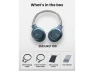 Thumbnail Bluetooth Headphones, Navy — Wireless Earbuds, Generic Logic, Inc.