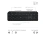 Thumbnail Wireless Keyboard, Black — Bluetooth Keyboard, Logitech