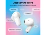 Thumbnail Wireless Earbuds, Pearl White, with Mini Handbag Case and DIY Stickers — Wireless Earbuds, Generic Logic, Inc.