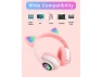 Thumbnail Pink Bluetooth Wireless Over-Ear Headphones — Wireless Earbuds, Generic Logic, Inc.