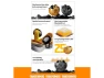 Thumbnail Wireless Gaming Earbuds, Megatron Black — Wireless Earbuds, Generic Logic, Inc.