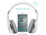 Thumbnail Folding Over-Ear Headphones, Silver White — Wireless Earbuds, Generic Logic, Inc.