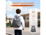 Thumbnail Bluetooth headphones, White Orange — Wireless Earbuds, Generic Logic, Inc.
