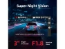 Thumbnail 4K+4K Dash Camera with 64GB SD Card — Dash Cam, Miofive
