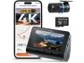 Thumbnail Front and Rear 4K Dash Cam with 128GB Card — Dash Cam, 70mai