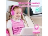 Thumbnail Kids Bluetooth Headphones, Bright Pink — Wireless Earbuds, Generic Logic, Inc.