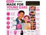 Thumbnail Kids Bluetooth Headphones, H-Pink — Wireless Earbuds, Generic Logic, Inc.