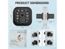 Thumbnail Fingerprint Door Knob — Smart Lock, STARWELL