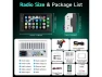Thumbnail Double DIN Car Stereo Radio with 7-Inch Touchscreen — Car Infotainment System, Naifay