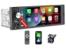 Thumbnail Single DIN Car Stereo with 6.36-inch Touchscreen — Car Infotainment System, Durxenmnt