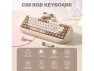 Thumbnail Brown Mechanical Keyboard — Bluetooth Keyboard, YUNZII