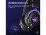 Thumbnail Wireless Gaming Headset with Microphone, Purple — Wireless Earbuds, EKSA