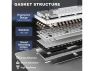 Thumbnail Wireless Mechanical Keyboard — Bluetooth Keyboard, YUNZII