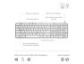 Thumbnail Wireless Keyboard, Pale Grey — Bluetooth Keyboard, Logitech