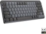 Thumbnail Wireless mechanical keyboard, Graphite — Bluetooth Keyboard, Logitech