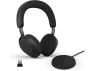 Thumbnail On-Ear Wireless Bluetooth Headset with Wireless Charging Stand, Black — Wireless Earbuds, Jabra