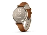 Thumbnail Smart Watch, Cream Gold with Tan Leather Band — Smart Watch, Garmin