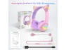 Thumbnail Purple Kids Headphones — Wireless Earbuds, Riwbox