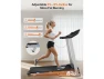 Thumbnail Foldable Treadmill with Incline, Bluetooth Speaker and App & Voice Control — Connected Equipment, TAURKENAM