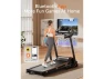 Thumbnail Folding Treadmill with Auto Incline and Bluetooth — Connected Equipment, TAURKENAM