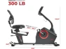 Thumbnail Smart Recumbent Exercise Bike — Connected Equipment, Sunny Health & Fitness