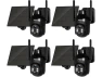 Thumbnail Wireless Outdoor Security Camera, 4 Pack with Solar Panel — Security Camera, Xega