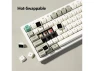 White; Gateron Red switches
