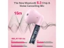 Thumbnail Light Pink Wireless Earbuds — Wireless Earbuds, WOOJONG