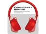 Thumbnail Wireless Headphones, Red — Wireless Earbuds, WOOJONG