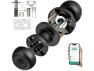 Thumbnail Fingerprint Smart Door Lock — Smart Lock, VEVOR