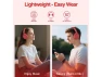 Thumbnail Red over-ear Bluetooth headphones — Wireless Earbuds, MIDOLA