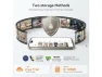 Thumbnail Wireless Outdoor Security Camera, 2K, 360° Pan/Tilt, 2 Pack — Security Camera, DZEES