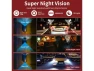Thumbnail 3-Channel Dash Camera with 2.5K Front Camera and IR Night Vision — Dash Cam, Xelite